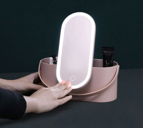 Thatype Led Makeup Mirror Portable Dressing Table Finishing Boxes